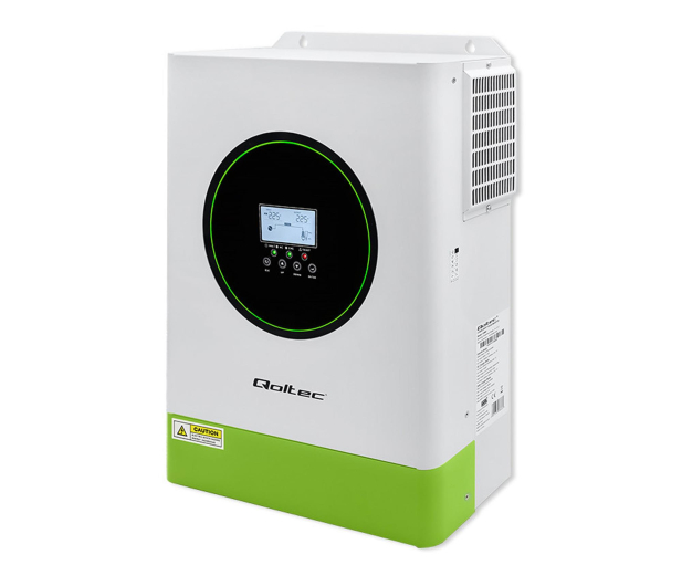 QOLTEC Hybrydowy inwerter solarny Off-Grid 6200W 120A/48V MPPT - 1330696 - zdjęcie 3